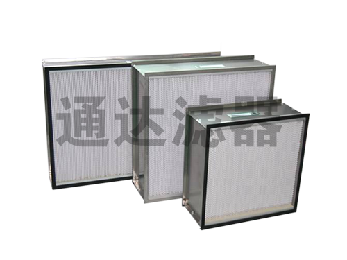 空調(diào)末端送風(fēng)處高效空氣過濾器