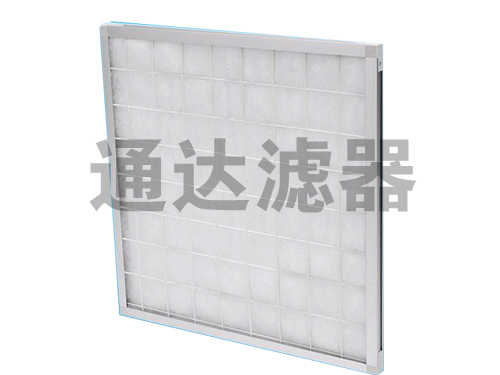 G4附網(wǎng)折疊式初效過濾器